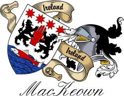 Clan/Sept Crest Wall Shield for the MacKeown Clan
