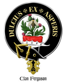 Clan Crest Wall Shield for the Ferguson Scottish Clan