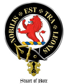 Clan Crest Wall Shield for the Stuart Scottish Clan